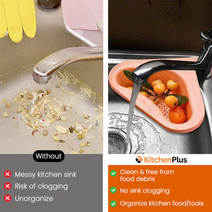 KitchenPlus™ Swan Multifunctional Sink Strainer