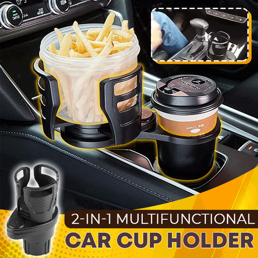 2-in-1 Multifunctional Car Cup Holder