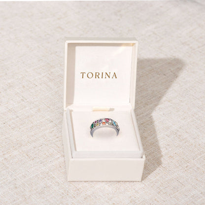 TORINA Classique Crystal-Quartz IONIX Ring